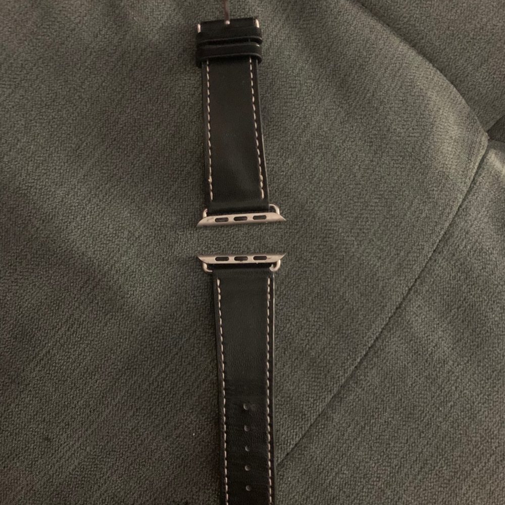 Apple Watch 44m Leather Watch Band